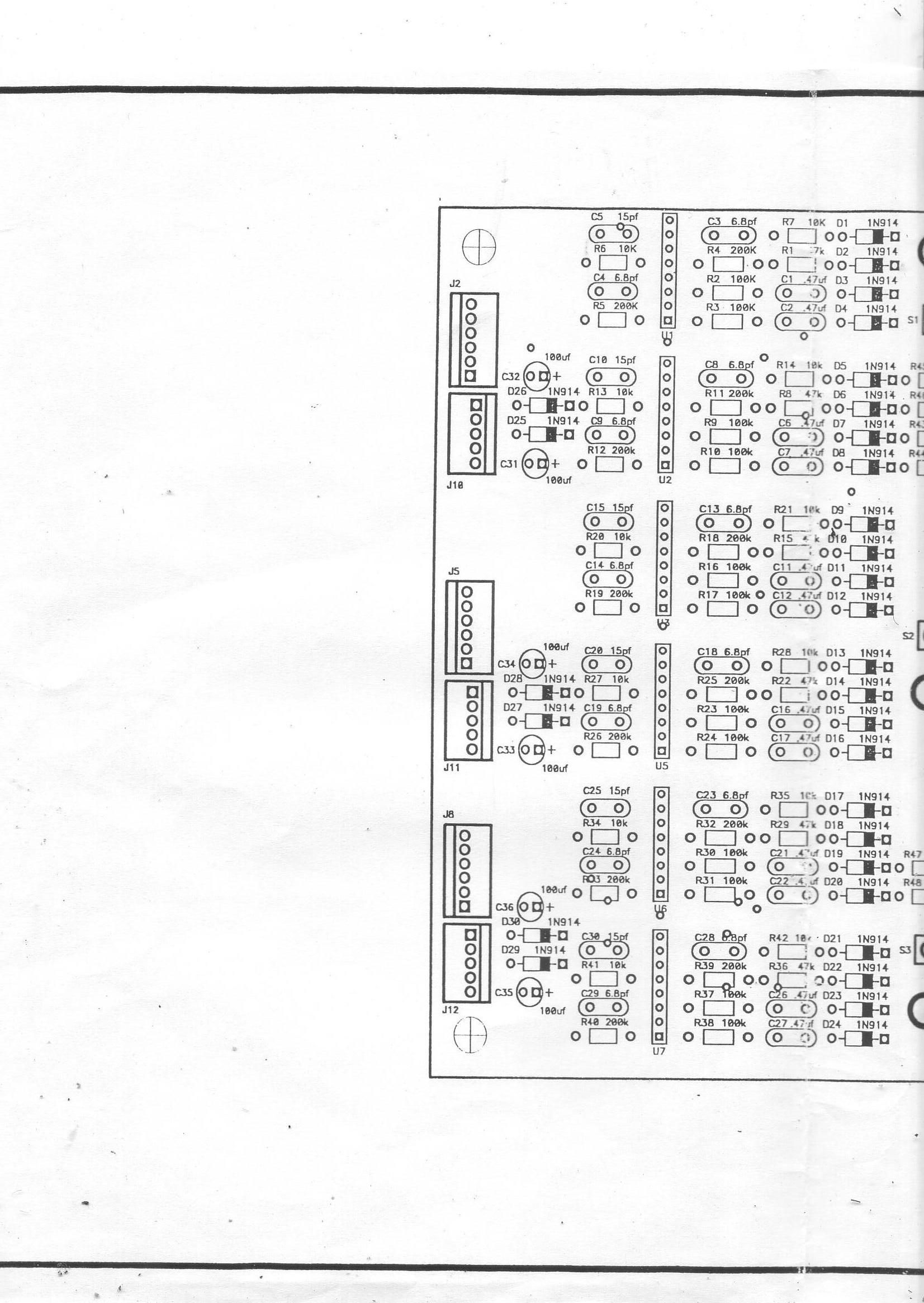 Cinepro 3K6, 3K6SE Input Board Schematics
Power Board Schematics
Stereo Amplifier Board Schematics