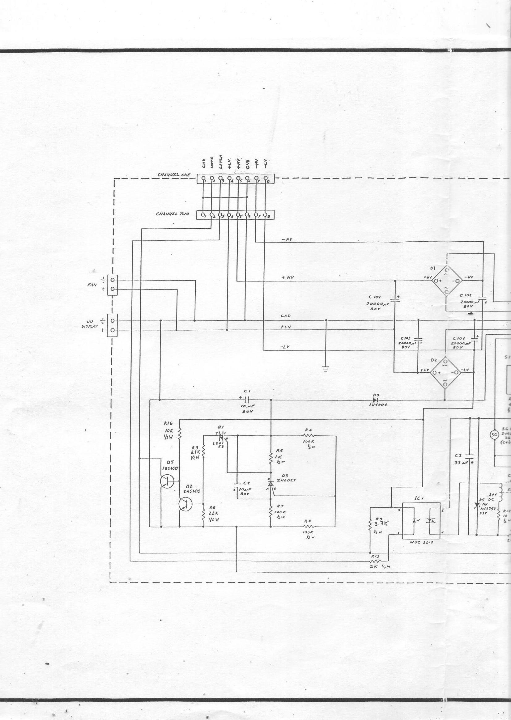 Cinepro 3K6, 3K6SE Cinepro 3K6, 3K6SE Wiring Schematic