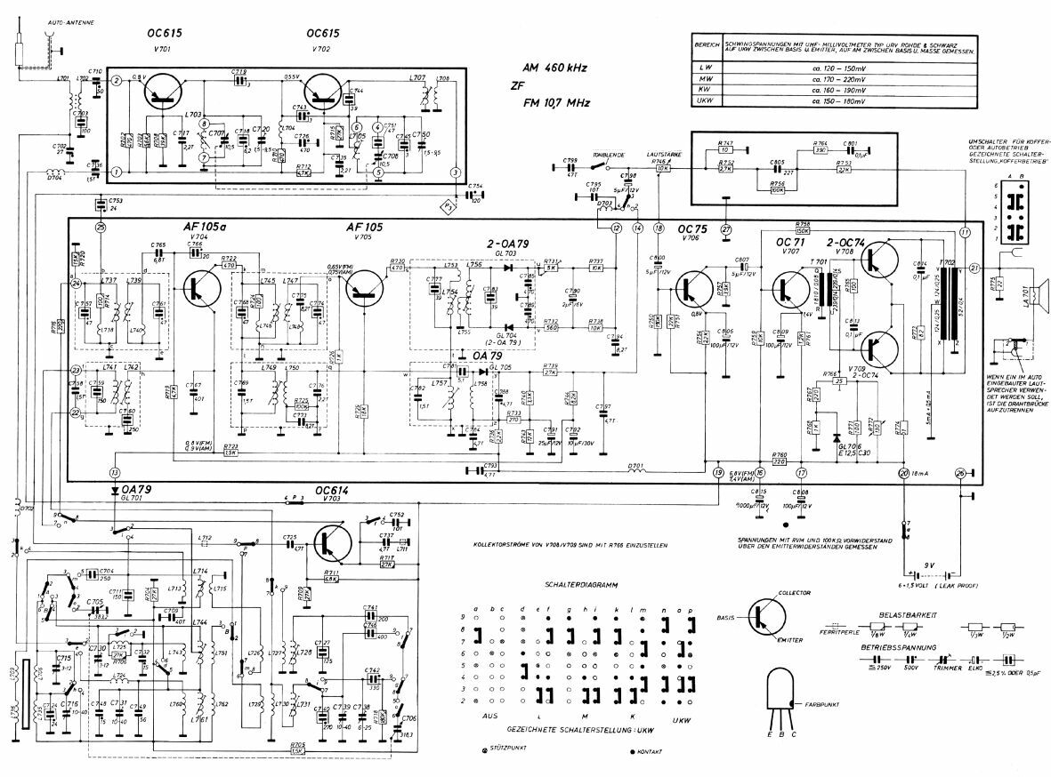 AEG Derby Car audio schematic