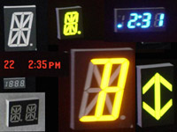 Hangzhou Sangao Optoelectronic Technology Co., Ltd SG Dot Matrix Displays
Available in both single and bi-color versions, Sangao dot matrix LED displays are widely used in graphics and moving message applications.
Standard display height ranging from 18mm(0.7)to 121.5mm (4.8)

 Alphanumeric Display
Alphanumeric displays are available in a range of sizes from 10 to 57mm. Ideal for low cost text displays,14&16 segment configurations can be supplied and alphanumeric display is also offered with in-built driver IC.


Standard LED Display
We offer a wide eange of standard LED display in both single and multiple digit formats with character heights ranging from 7.0mm(0.28) to127mm(5.0)