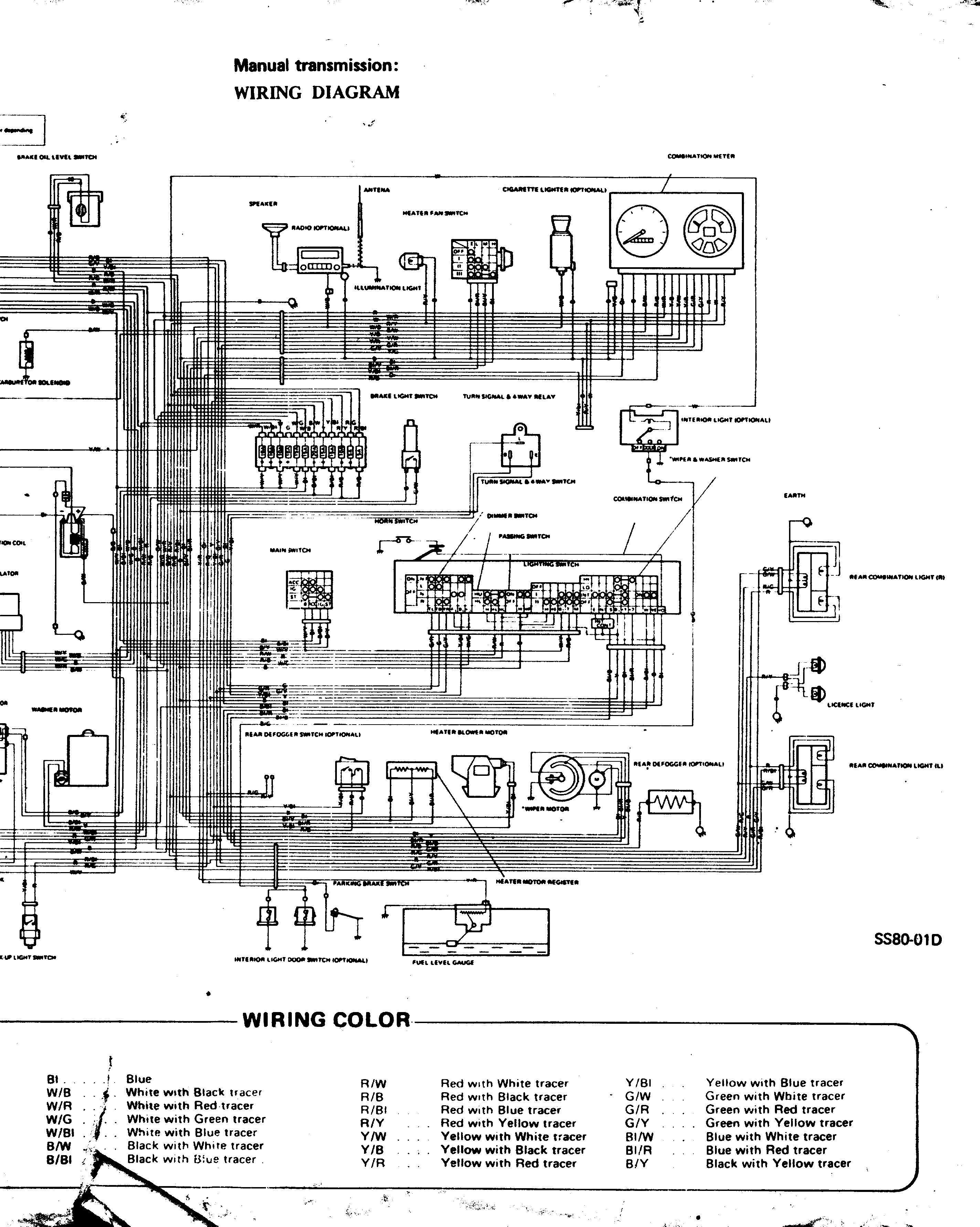 Suzuki Alto 800CC Electrical Wiring diagram for Suzuki Alto Iin Pakistan from 83 to 2009