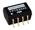 Top Power DC/DC Converters/TPTE0505S-1W Summary Description:										
"1W Isolated Single Output SMD DC/DC Converters
The TPTE series of miniature surface mounted DC/DC Converters employ leadframe technology and transfer moulding techniques to bring all of the benefits of IC style package to hybrid circuitry. The devices are suitable for all applications where need high volume production."										
Basic Terms:										
1	Type				TPTE Series					
2	Efficiency				up to 78%					
3	Power density				1.8W/cm3					
4	Pinout				Footprint over pins 1.37cm2					
5	Related certificate				RoHS compliant					
6	Wide temperature				at full 1 Watt load, -40 degree centigrade to 85 degree centigrade					
7	Package material				UL 94V-0 package material					
8	Input voltage 				3.3V, 5V & 12V Input					
9	Output voltage				3.3V, 5V, 9V, 12V & 15V output					
10	MOQ				1 pc (no ltimited for considered the long coorperation relations)					
11	Terms of payment				Western Union,T/T					
12	Terms of delivery				DHL / UPS / EMS / TNT					
13	Delivery time				7-12 working days