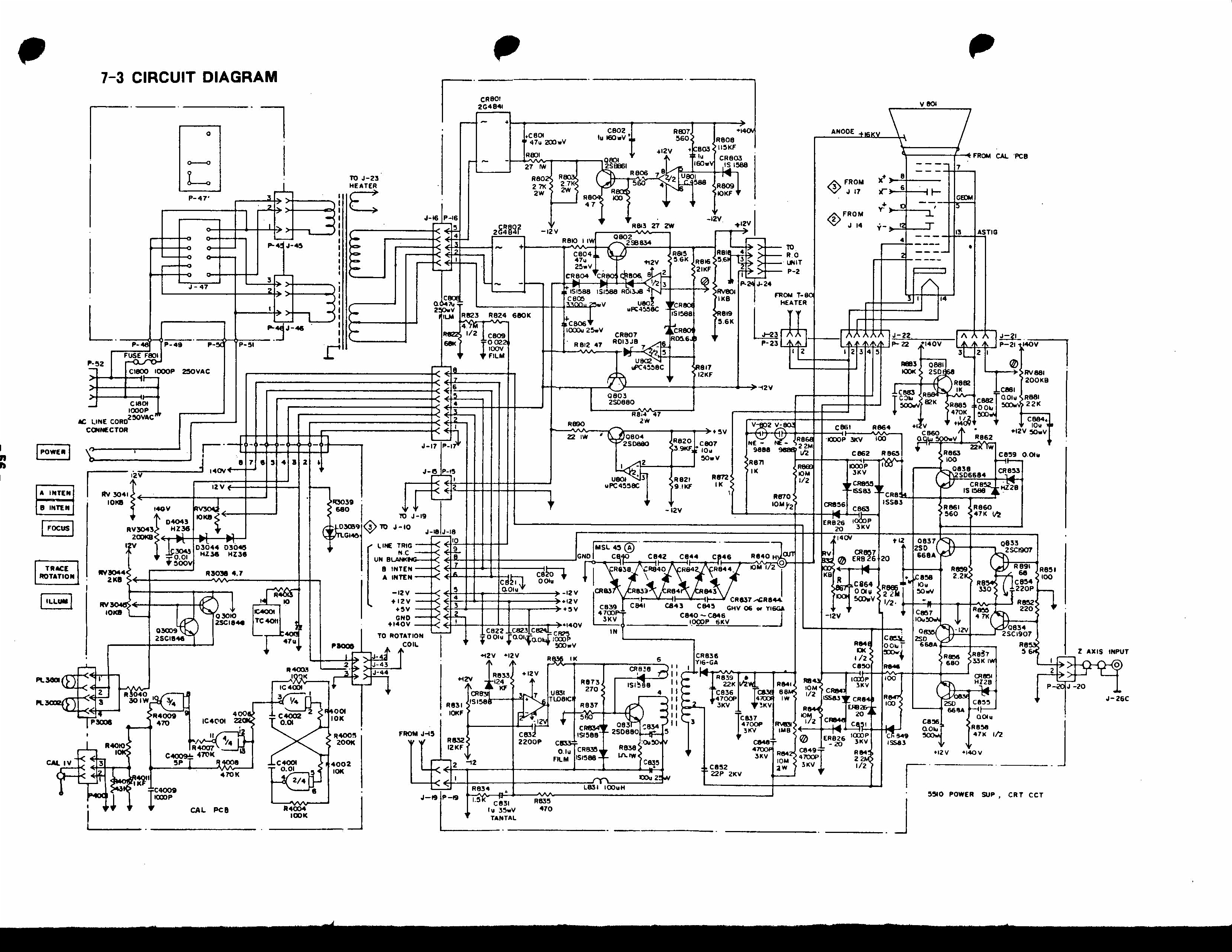 tenma 72845 dual trace 100Mz oscilloscope
power supply/ vertical