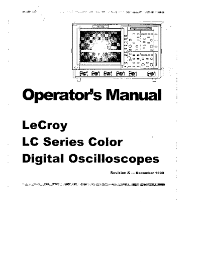 LeCroy LC Series Operation  LeCroy LECROY LC Series Operation.pdf