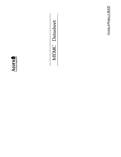 acorn MEMC Datasheet Sep86  acorn MEMC_Datasheet_Sep86.pdf