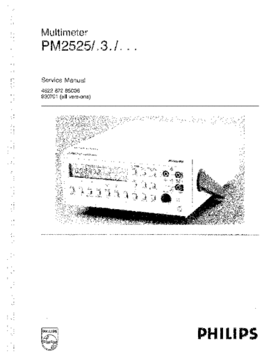 Philips PHILIPS PM 2525 Service  Philips PHILIPS PM 2525 Service.pdf