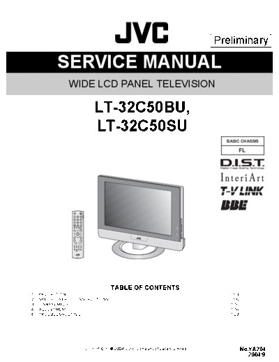 JVC JVC FL LT-32C50BU LCD TV [SM]  JVC Monitor JVC_FL_LT-32C50BU_LCD_TV_[SM].pdf
