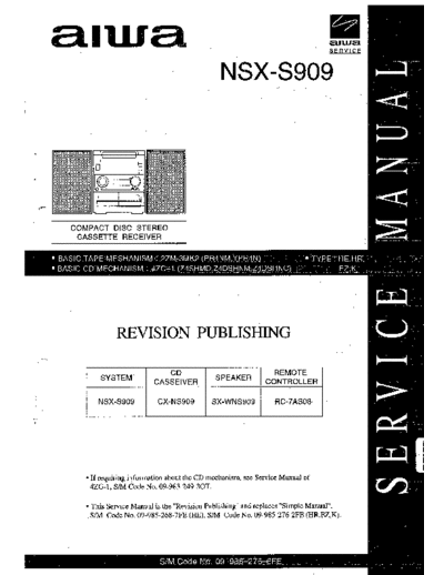 AIWA Aiwa-315  AIWA Audio NSX-S909 Aiwa-315.pdf