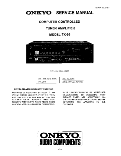 ONKYO hfe   tx-65 service  ONKYO Audio TX-65 hfe_onkyo_tx-65_service.pdf