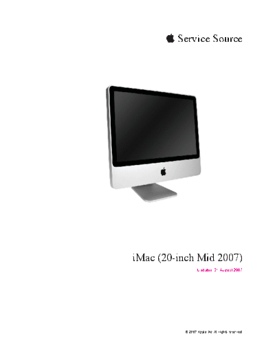 apple  INCOMPLETE imac (20-inch mid 2007) 07-08  apple imac _INCOMPLETE_imac (20-inch mid 2007) 07-08.pdf