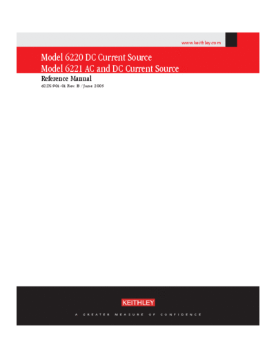 Keithley 622x-901-01 (B - Jun 2005)(Ref)  Keithley 6220 622x-901-01 (B - Jun 2005)(Ref).pdf