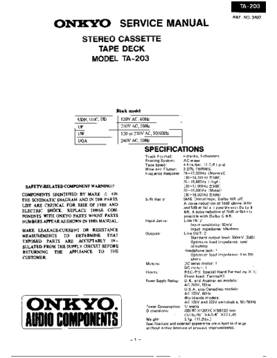 ONKYO hfe onkyo ta-203 service  ONKYO Audio TA-203 hfe_onkyo_ta-203_service.pdf