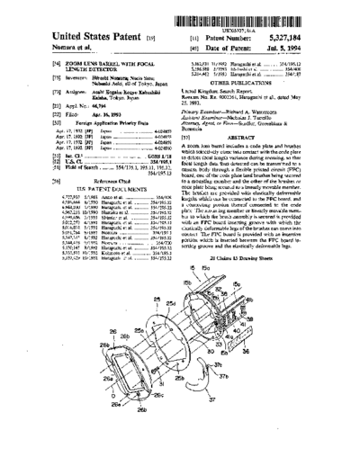 Nikon us5327184  Nikon patents us5327184.pdf