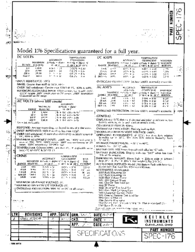 Keithley 176RevA DocSpec  Keithley 176 176RevA_DocSpec.pdf