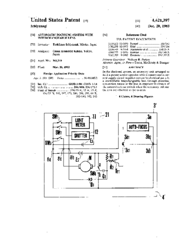 Nikon us4421397  Nikon patents us4421397.pdf