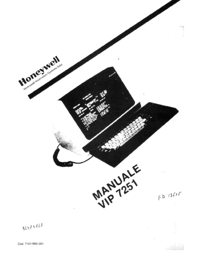 honeywell VIP7251  honeywell terminal VIP7251.pdf