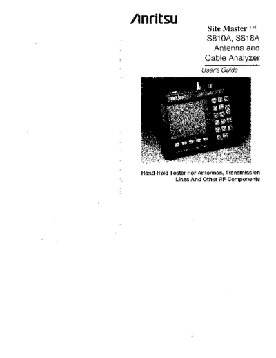 Anritsu ANRITSU S810A 252C S818A User  Anritsu ANRITSU S810A_252C S818A User.pdf