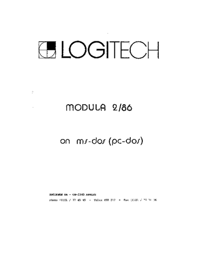 logitech Logitech Modula-2 86 1.0 Feb84  logitech Logitech_Modula-2_86_1.0_Feb84.pdf