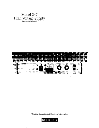 Keithley 31834F(Model247)  Keithley 247 31834F(Model247).pdf