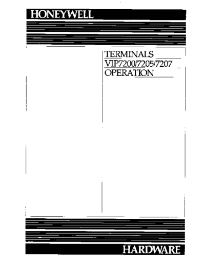 honeywell AX31-02 VIP72xxOper May81  honeywell terminal AX31-02_VIP72xxOper_May81.pdf