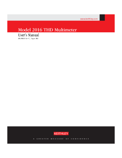 Keithley 2016-900-01 (C - Aug 2003)(User)  Keithley 2016 2016-900-01 (C - Aug 2003)(User).pdf