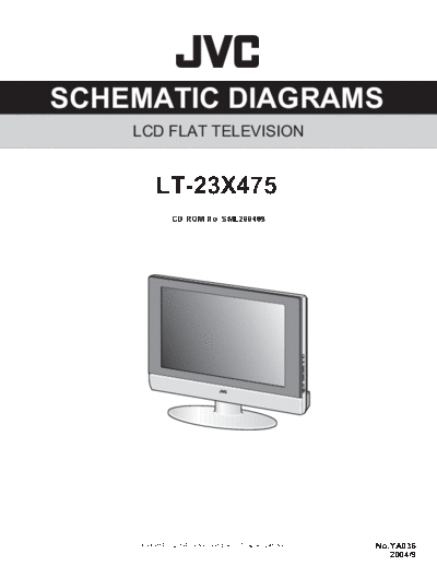 JVC JVC LT-23X475 LCD TV [SM]  JVC Monitor JVC_LT-23X475_LCD_TV_[SM].pdf