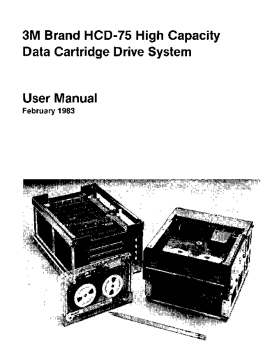 3M 84-9801-5636-4 HCD-75 User Manual Feb83  3M 84-9801-5636-4_HCD-75_User_Manual_Feb83.pdf