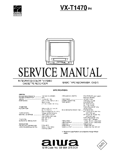 AIWA vx-t1470  AIWA TV vx-t1470.pdf