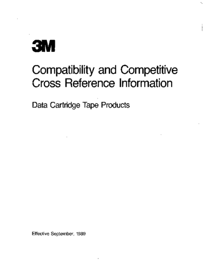 3M 84-9801-6694-0_3M_Data_Cartridge_Compatibility_Sep89  3M 84-9801-6694-0_3M_Data_Cartridge_Compatibility_Sep89.pdf