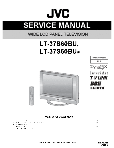 JVC JVC FL2 LT-37S60BU LCD TV [SM]  JVC Monitor JVC_FL2_LT-37S60BU_LCD_TV_[SM].pdf
