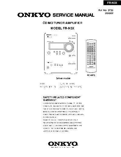 ONKYO hfe   fr-n3x service en  ONKYO Audio FR-N3X hfe_onkyo_fr-n3x_service_en.pdf