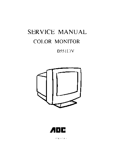 AOC AOC D551V - Spectrum - Chasis  4v  AOC TV D551 AOC D551V - Spectrum - Chasis  4v.pdf