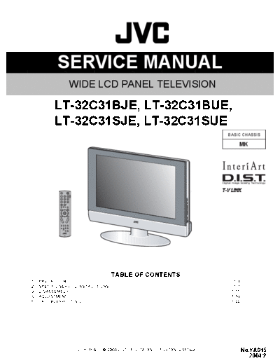 JVC JVC MK LT-32C31BJE LCD TV [SM]  JVC Monitor JVC_MK_LT-32C31BJE_LCD_TV_[SM].pdf