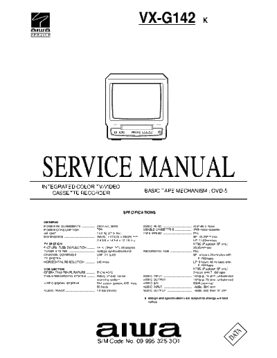 AIWA vx-g142kpdf 454  AIWA TV vx-g142kpdf_454.pdf