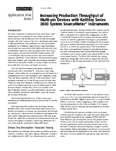 Keithley 2608 Increasing Throughput AN  Keithley 2600 2608 Increasing Throughput_AN.pdf