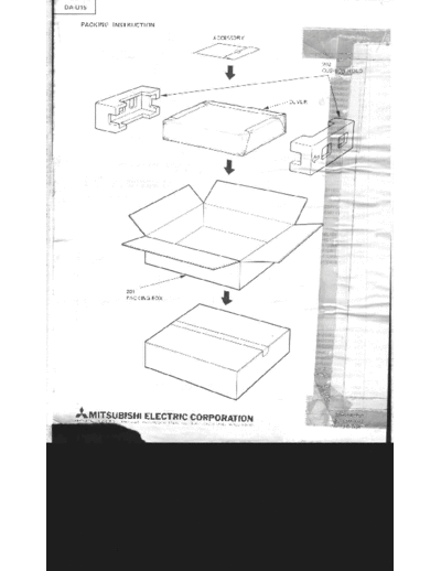 MITSUBISHI dau15  MITSUBISHI Audio DA-U15 dau15.pdf