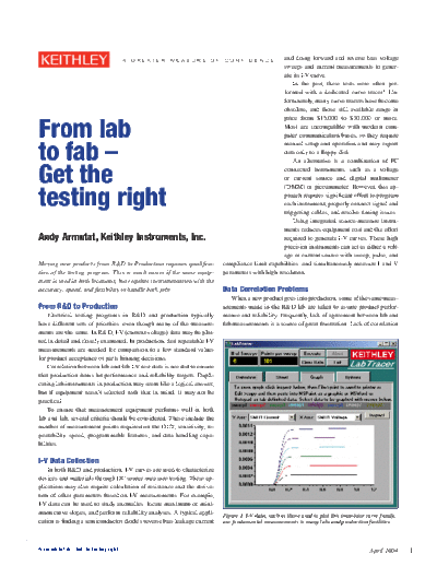 Keithley 2510 Lab to Fab  Keithley Appnotes 2510 Lab to Fab.pdf