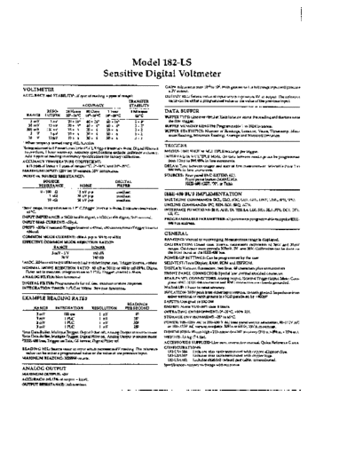 Keithley 182LS RevA DocSpec  Keithley 182 182LS_RevA_DocSpec.pdf