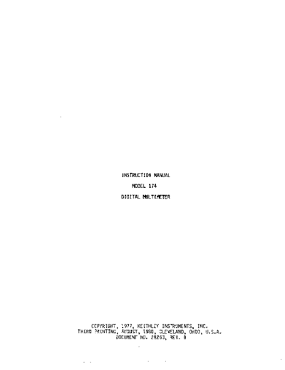 Keithley 28263B(Model174)  Keithley 174 28263B(Model174).pdf