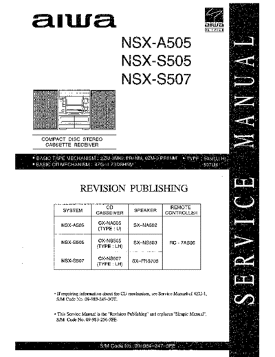AIWA aiwa cx-ns505  AIWA Audio CX-NS505 aiwa_cx-ns505.pdf