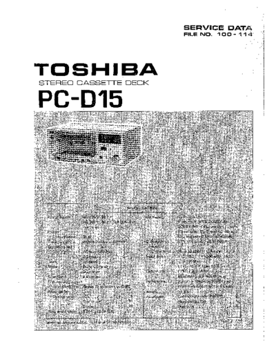 TOSHIBA hfe toshiba pc-d15 service  TOSHIBA Audio PC-D15 hfe_toshiba_pc-d15_service.pdf