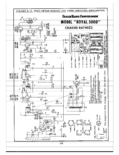 ZENITH royal500-D  ZENITH Audio Royal 500D royal500-D.pdf