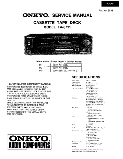 ONKYO hfe   ta-6711 service  ONKYO Audio TA-6711 hfe_onkyo_ta-6711_service.pdf