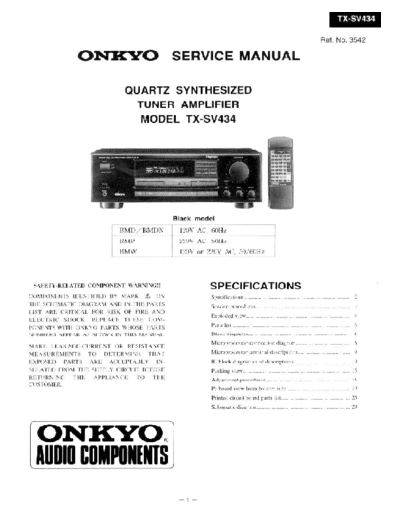 ONKYO TX-SV434 SM  ONKYO Audio TX-SV434 Onkyo TX-SV434 SM.pdf