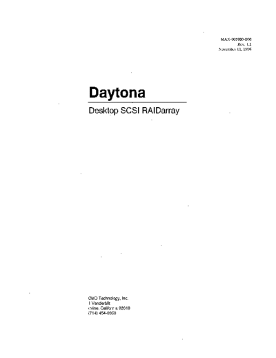 cmd CMD Daytona Desktop SCSI RAIDarrary Nov96  cmd CMD_Daytona_Desktop_SCSI_RAIDarrary_Nov96.pdf