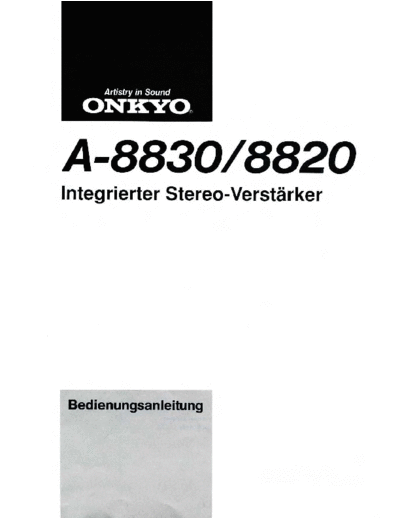 ONKYO hfe   a-8820 8830 de  ONKYO Audio A-8820 hfe_onkyo_a-8820_8830_de.pdf