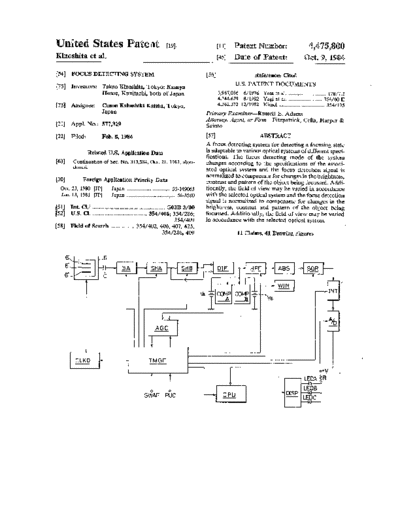 Nikon us4475800  Nikon patents us4475800.pdf