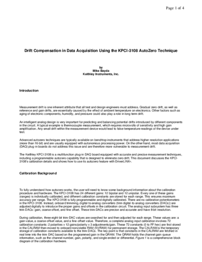 Keithley KPCI3108 AutoZero  Keithley KPCI KPCI3108_AutoZero.pdf