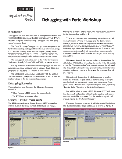 Keithley 2900 Debugging App Note  Keithley Appnotes 2900 Debugging App Note.pdf