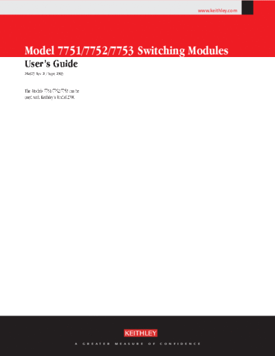 Keithley PA-823 (B - Sep 2003)(7751 252C 7752 252C 7753)  Keithley 2790 PA-823 (B - Sep 2003)(7751_252C 7752_252C 7753).pdf